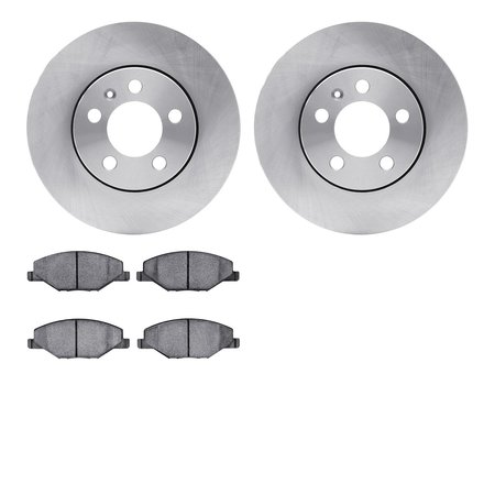 DYNAMIC FRICTION CO 6302-92049, Rotors with 3000 Series Ceramic Brake Pads 6302-92049